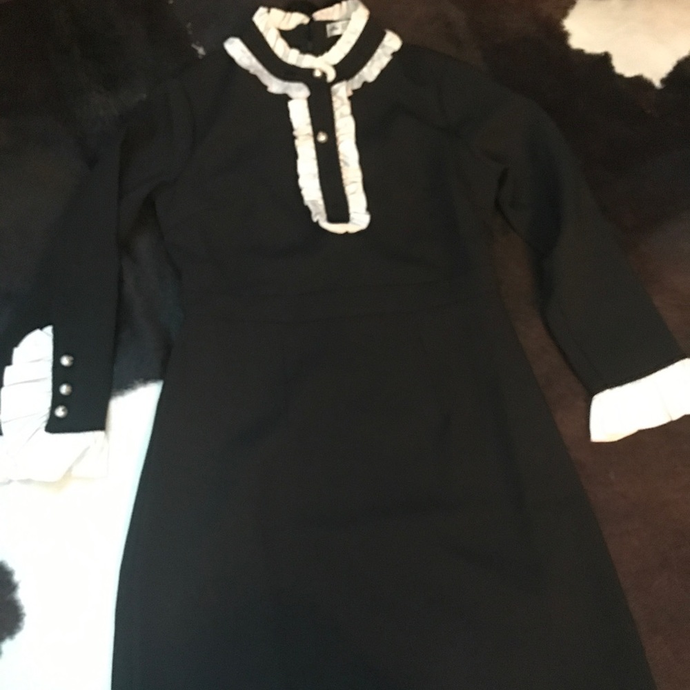 Black tuxedo dress